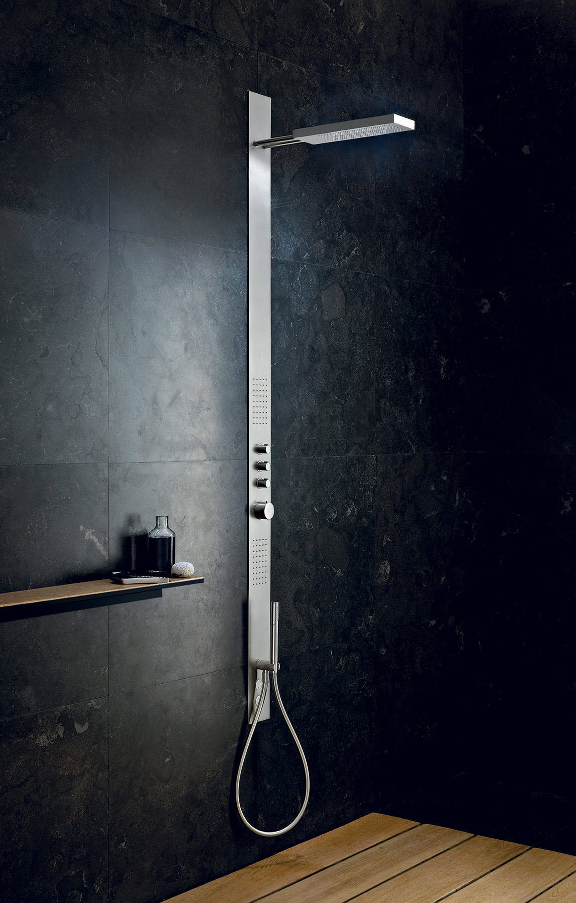 Modern Acquatonica In-Wall Shower Panel