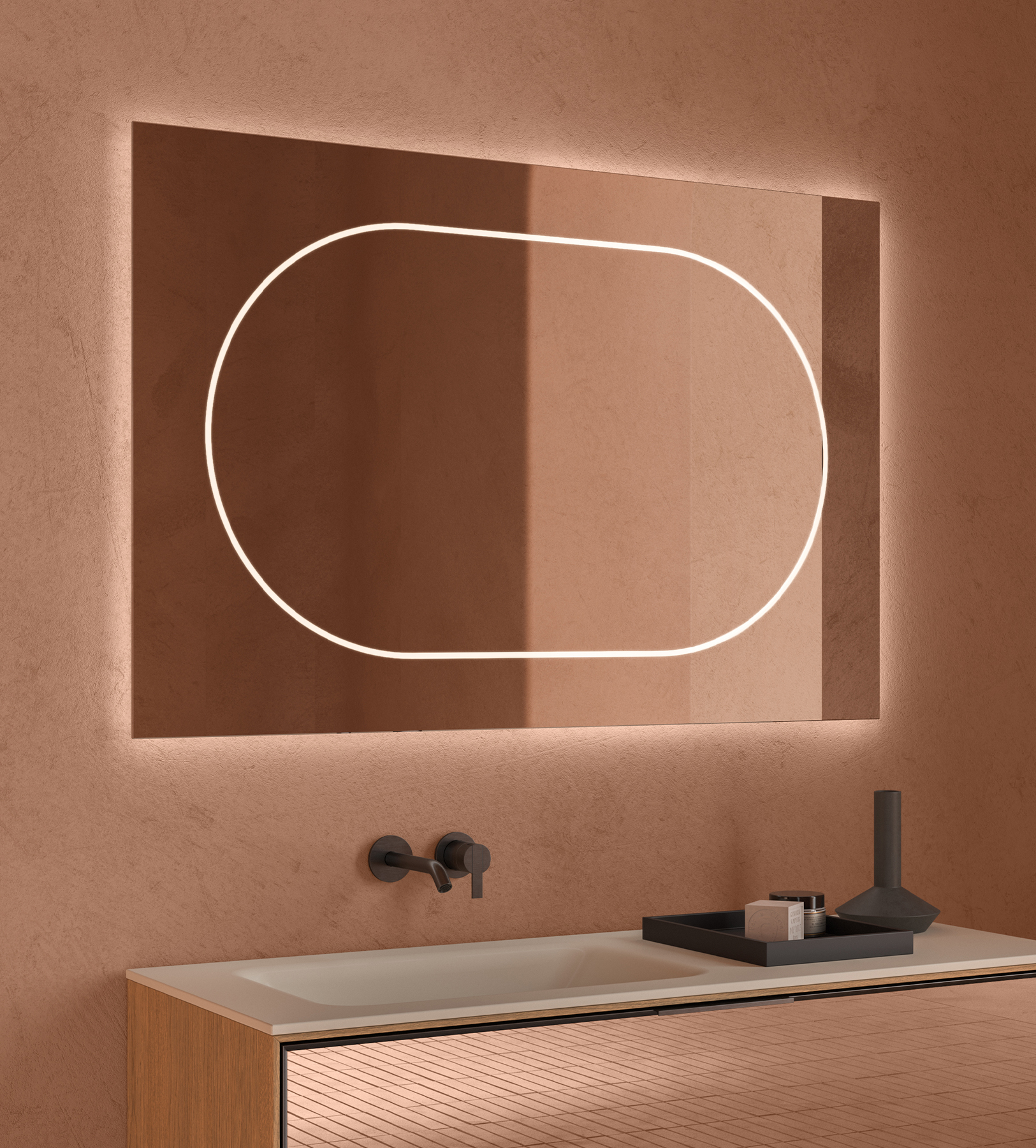 Alo Oval LED Mirror