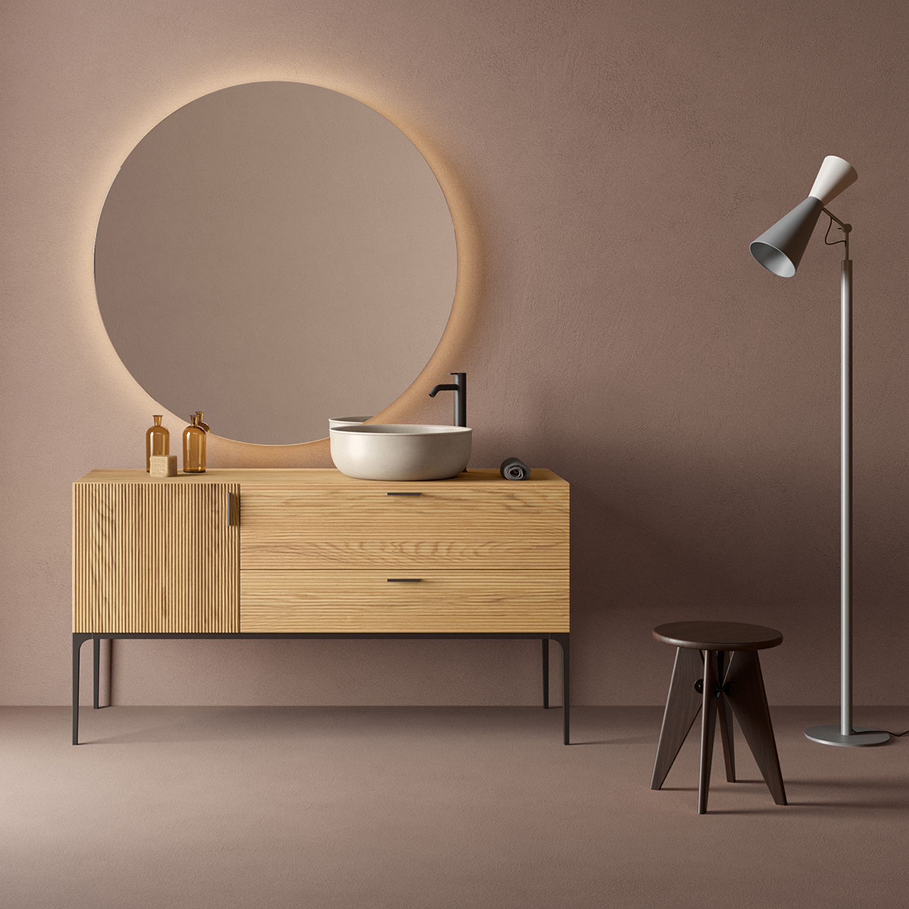 Grate Floorstanding Vanity