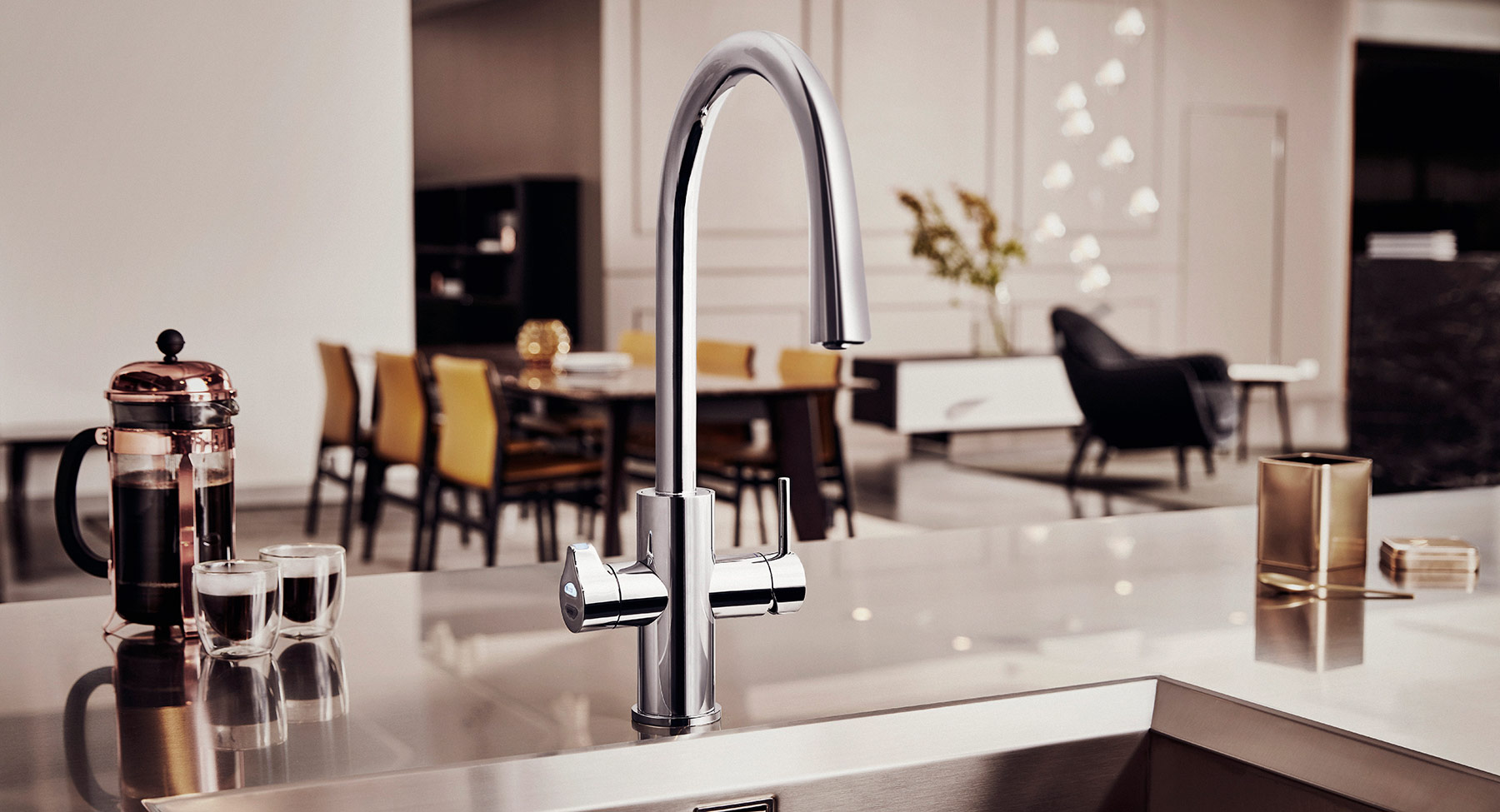 Modern HydroTap Celsius All-in-One Faucet