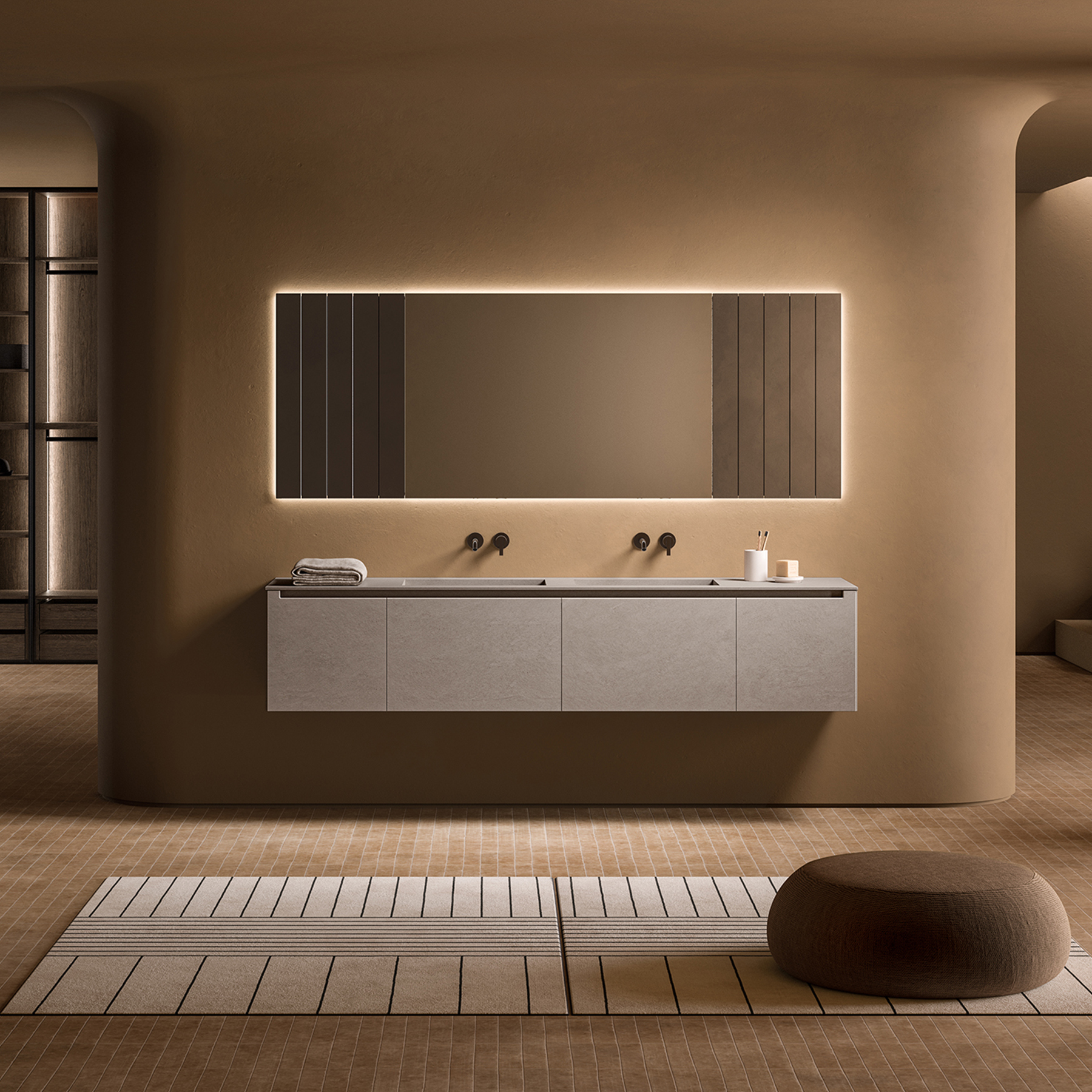 Strato H Wall Mount Vanity