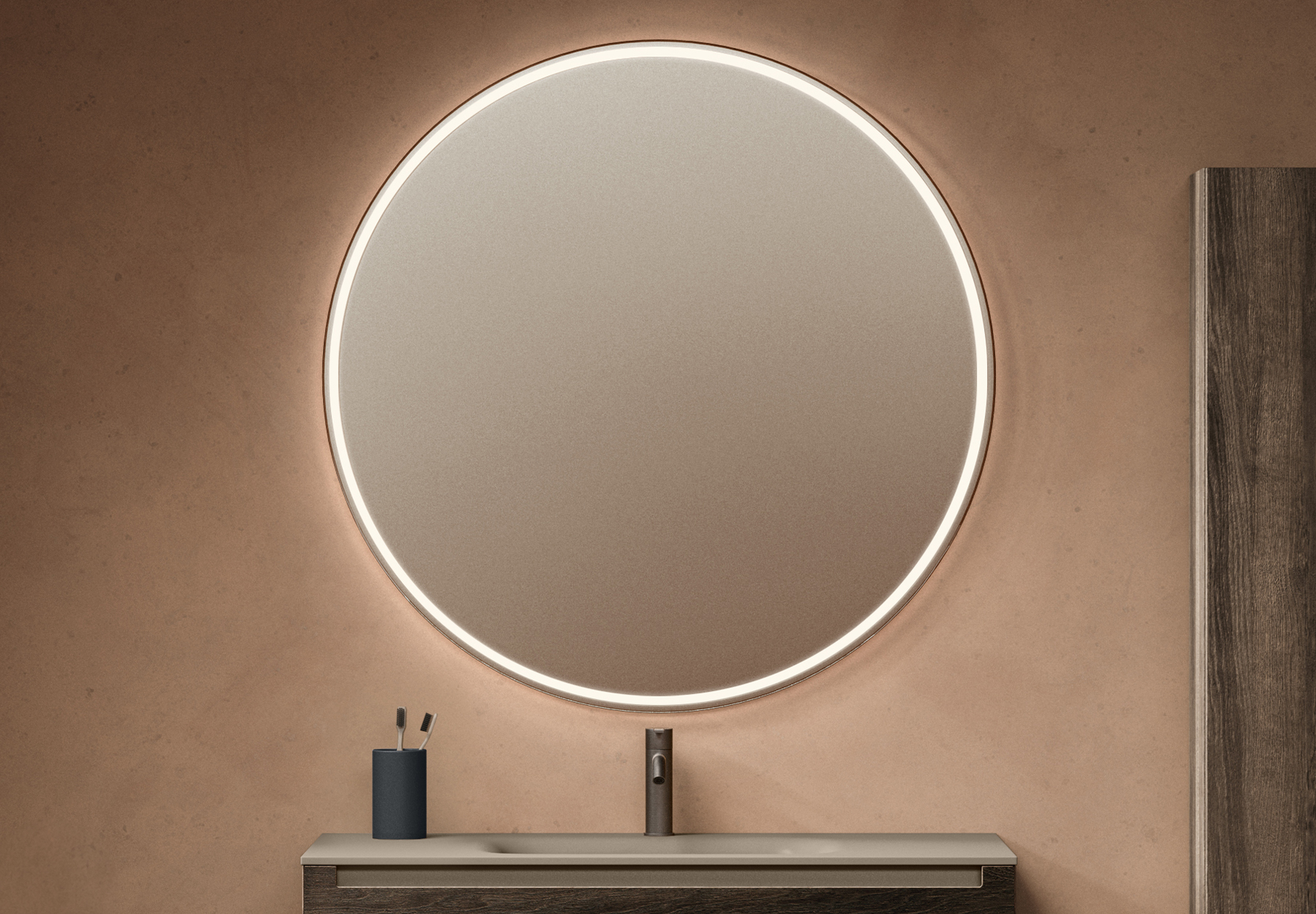 Strato LED Mirror