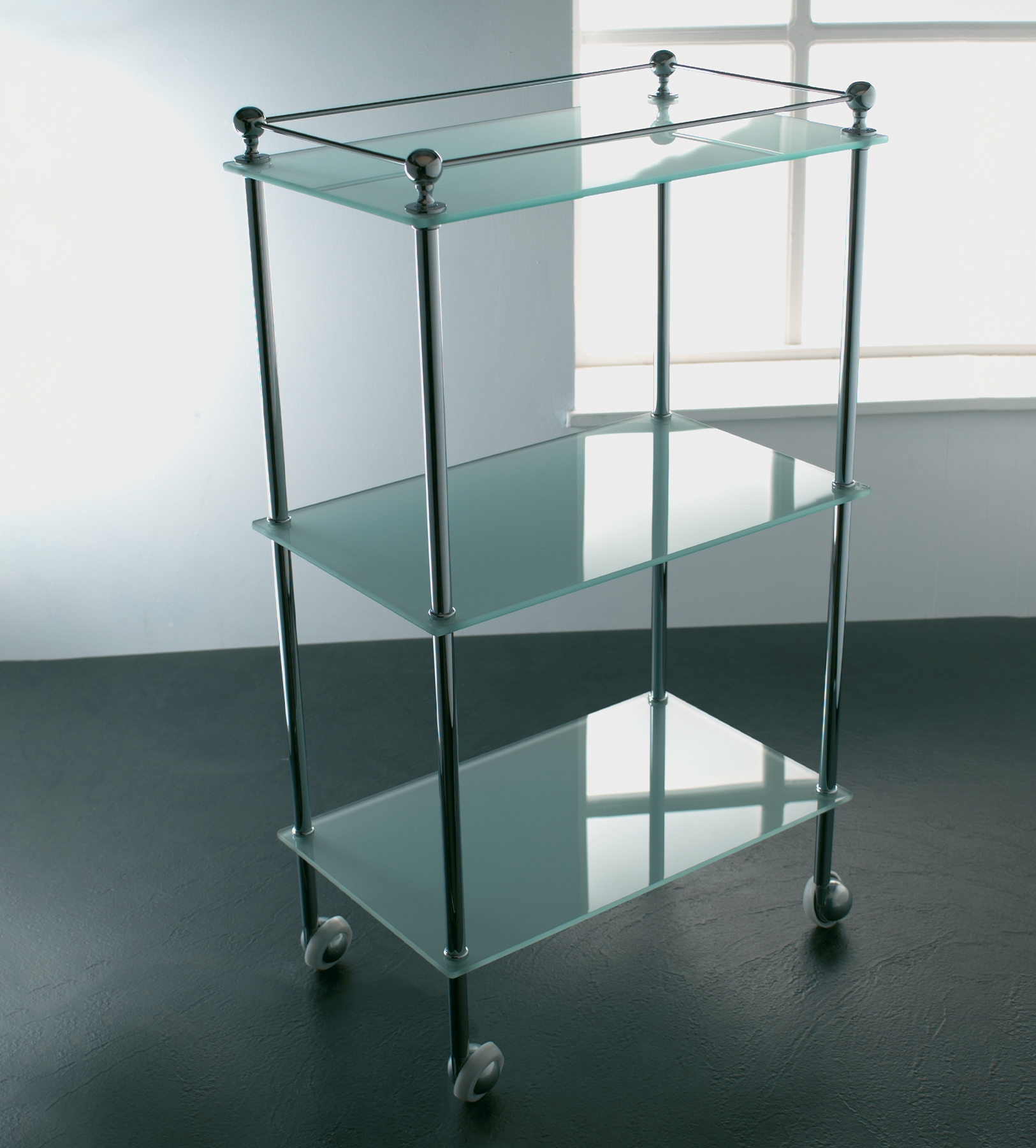 Trolley Floorstanding Shelf