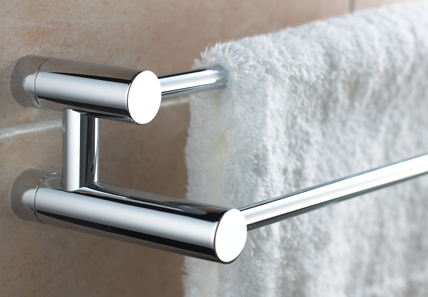 Xenon Wall Mounted Double Towel Rail